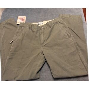 Columbia Women Olive Green Cotton Canvas Cargo Hiking Pants Size 10 Reg NWT